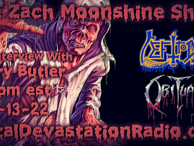 Left To Die / Obituary - Live Interview With Terry Butler - The Zach Moonshine Show