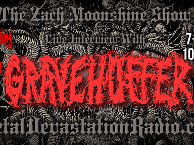 Gravehuffer - Live Interview With Zach Moonshine - Tennessee Metal Devastation Music Fest