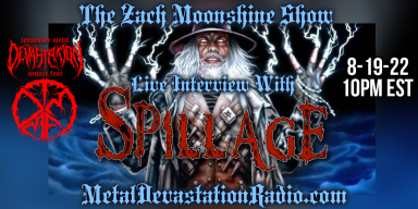 Spillage - Live Interview - Zach Moonshine - Tennessee Metal Devastation Music Fest