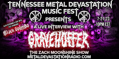 Gravehuffer - Black Doomba Records - Interview - Metal Devastation Music Fest 2023