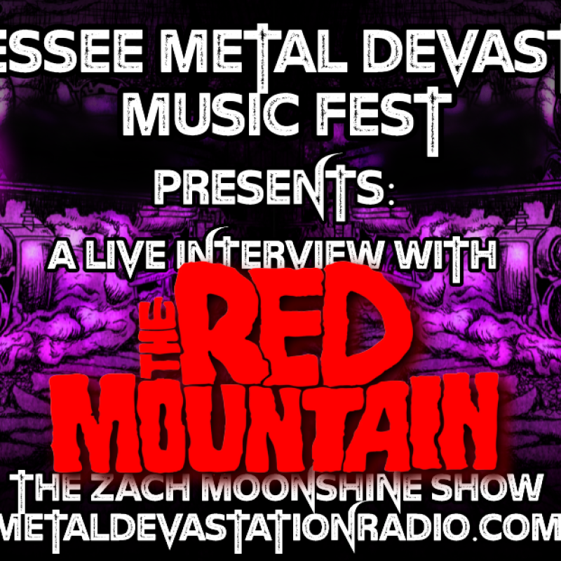 The Red Mountain - Live Interview - Tennessee Metal Devastation Music Fest