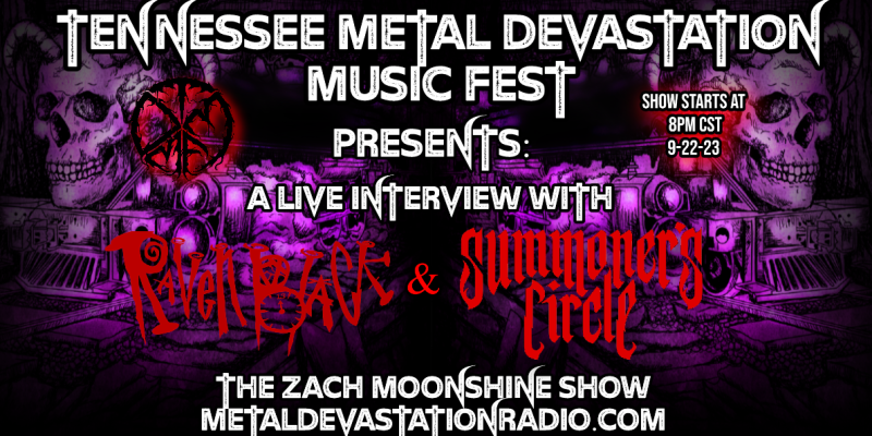 Raven Black & Summoners Circle - Live Interviews - Tennessee Metal Devastation Music Fest 2023