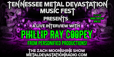 Phillip Ray Coopey - Live Interview - Metal Devastation Music Fest