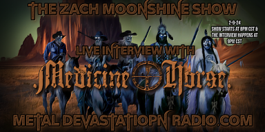 Medicine Horse - Live Interview - The Zach Moonshine Show