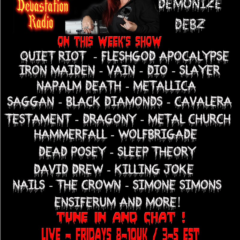 The Mistress's Pit with Demonize Debz 3-5 EST/8-10pm UK 