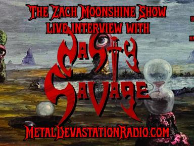 Ron Galletti of NASTY SAVAGE Joins The Zach Moonshine Show for a Live Interview!