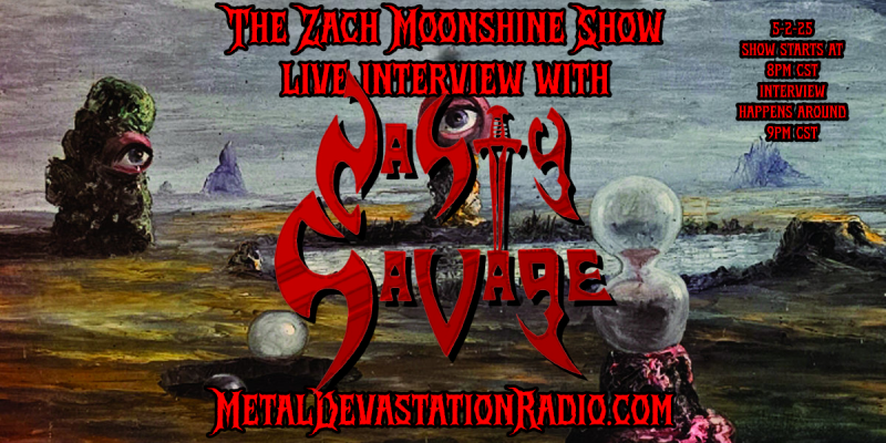 Ron Galletti of NASTY SAVAGE Joins The Zach Moonshine Show for a Live Interview!
