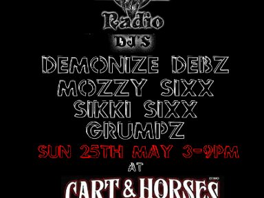 MDR DJ's LIVE @ The Cart & Horses - Birthplace of Iron Maiden - FREE ENTRY 