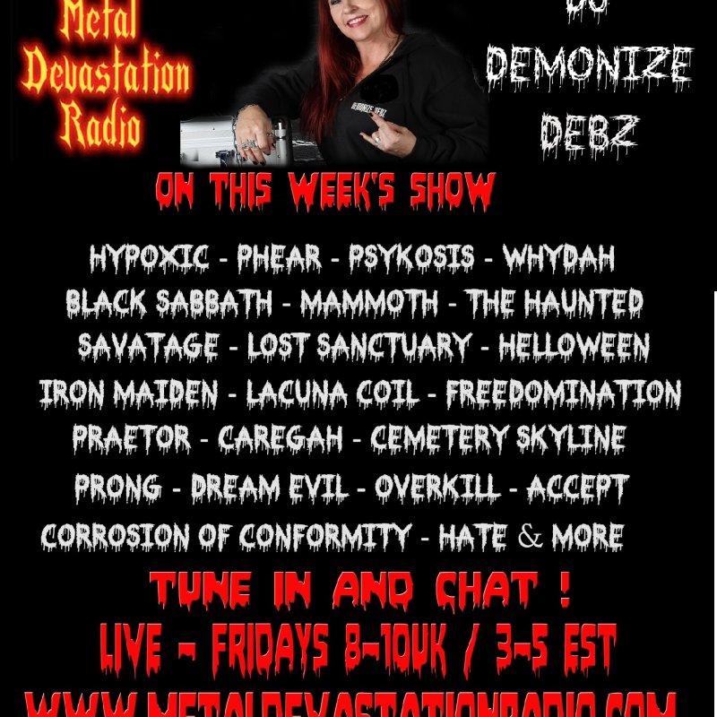 The Mistress's Pit with Demonize Debz 3-5EST /8-10PM UK 