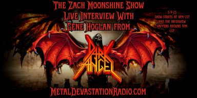 Gene Hoglan of DARK ANGEL Joins The Zach Moonshine Show for a Live Interview!