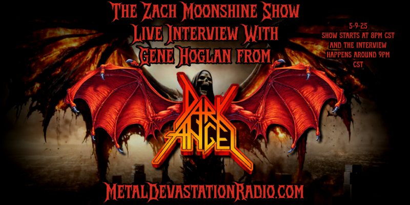 Gene Hoglan of DARK ANGEL Joins The Zach Moonshine Show for a Live Interview!