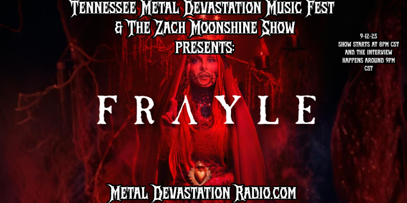 Witchy Doom Ascends: FRAYLE Joins The Zach Moonshine Show!