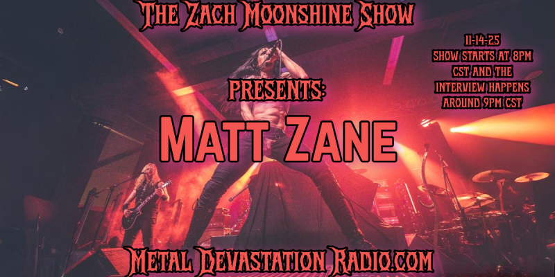 Raising The Static: Matt Zane of Society 1 LIVE on The Zach Moonshine Show!
