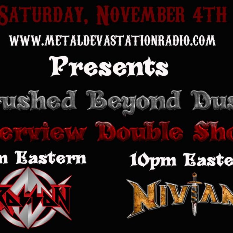 Crushed Beyond Dust Interview DOUBLE SHOT!!