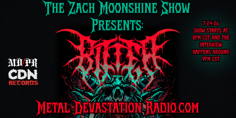 Yan Chatel of BITTER Joins The Zach Moonshine Show to Talk Slamosaurus Rex, CDN Records, Beatdown Deathcore and More
