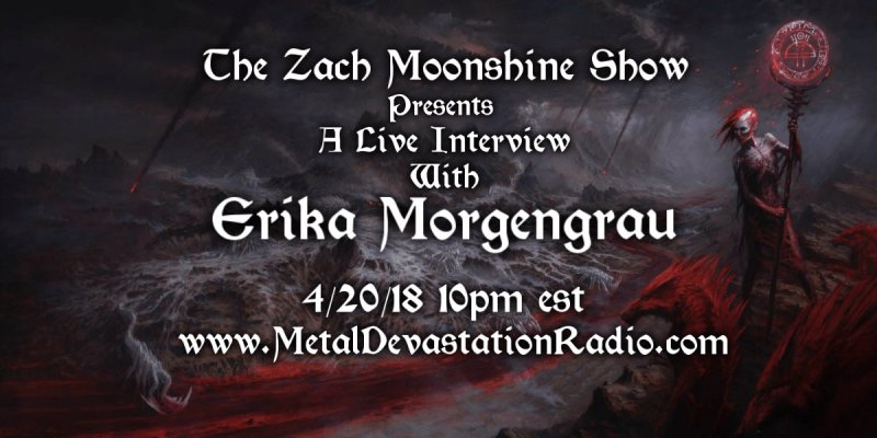 Erika Morgengrau Live Interview On The Zach Moonshine Show