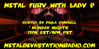 Debut Show on MDR - Metal Fury with Lady P!