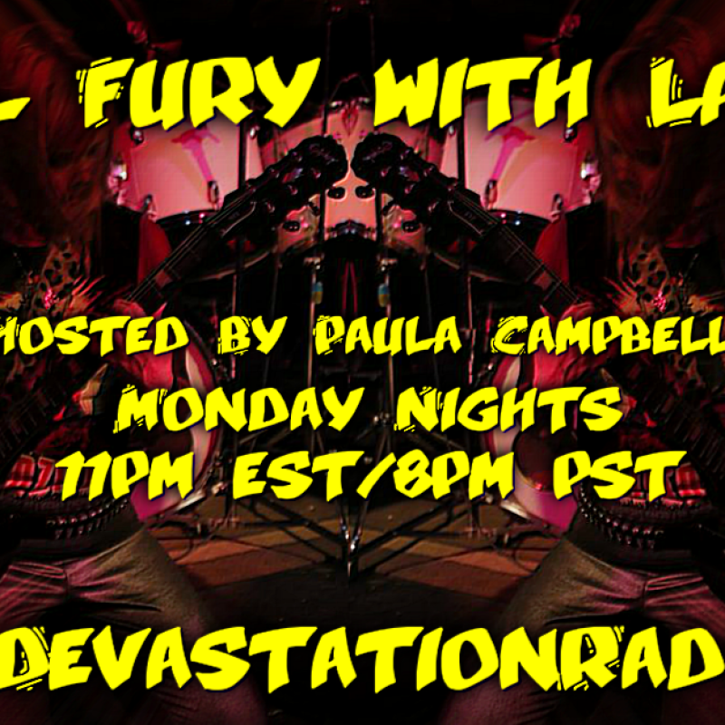 Debut Show on MDR - Metal Fury with Lady P!