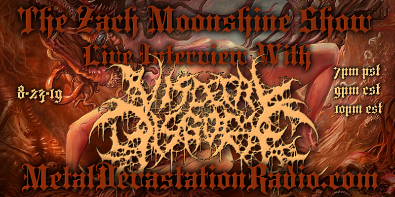 VISCERAL DISGORGE - Live Interview - The Zach Moonshine Show