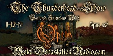 Opeth Exclusive Interview on The Thunderhead Show 