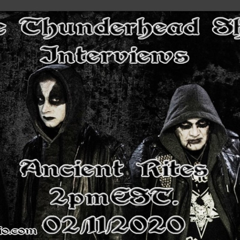 Thunderhead Show Interviews Erik From Band Ancient Rites