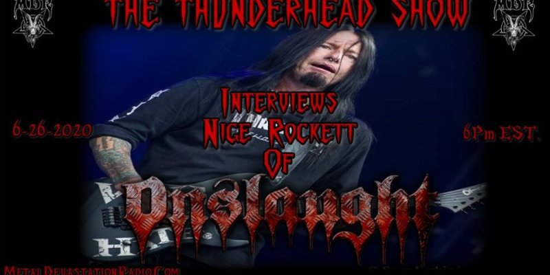 Nige Rockett Joins The Thunderhead show June 26th at 6pm est 