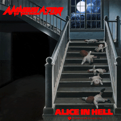Annihilator Alice In Hell Animated Album Cover Artwork - Gallery - THE  BEAST | Metal Devastation Radio