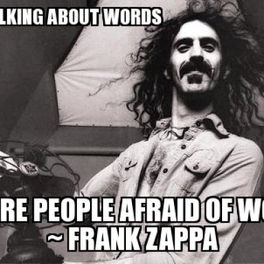 Zappa words