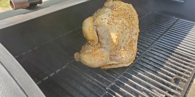 Beer can chicken