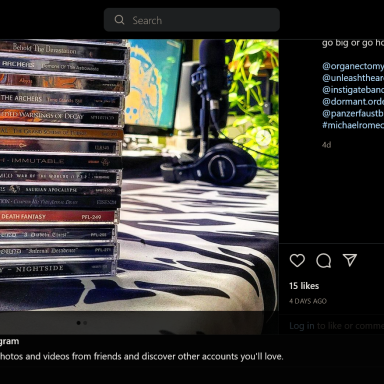 Screenshot 2022-07-31 at 14-44-15 Evisceradio on Instagram 1_5th of the birthday ts hath arrived! Don't fuck around when it comes to gettin' them records it's go big or go home baby!  @organectomy @spectral.[...]