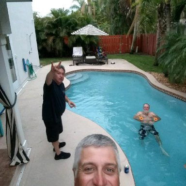 CAL SLASH BILL IN POOL