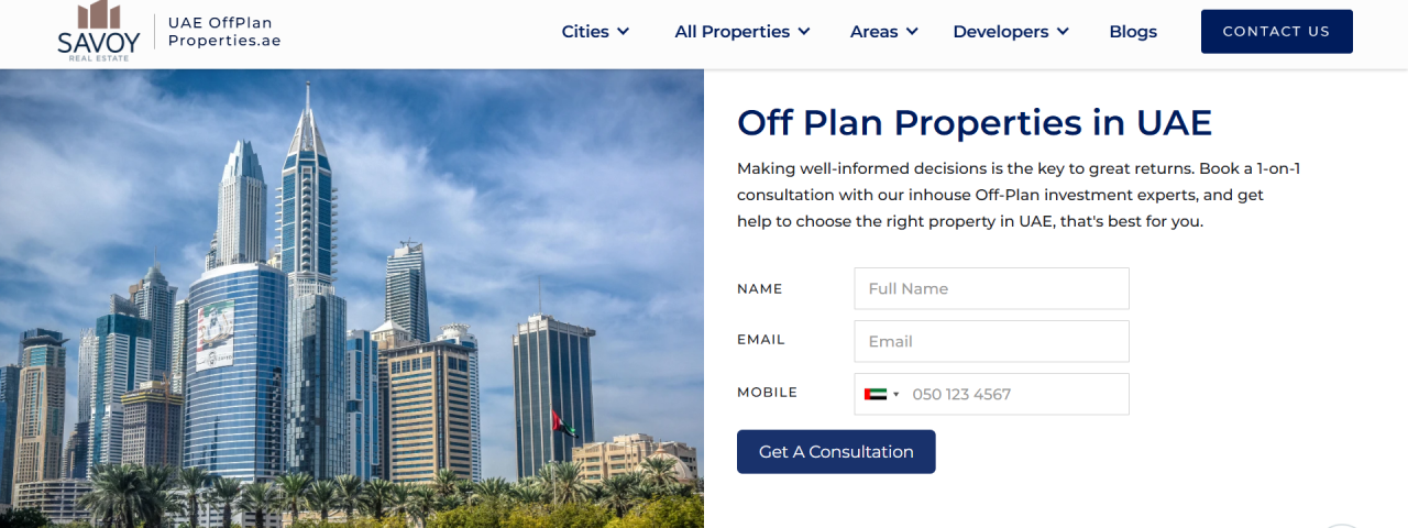 dubai off-plan properties