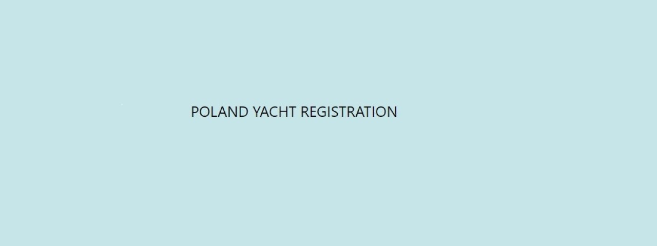 POLAND YACHT REGISTRATION