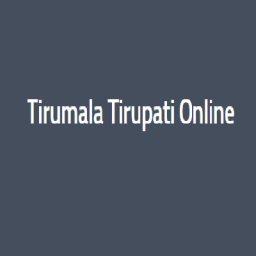 tirumalatirupationline