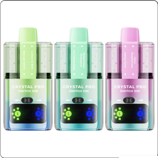 Crystal Pro Switch 30000 Puffs Box of 5