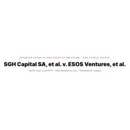 ESOS Ventures Litigation