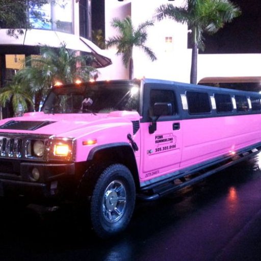 Pink Hummer Limo