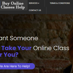 Buy Online Classes Help