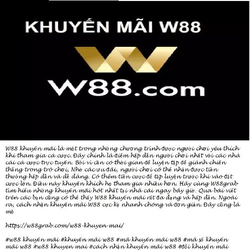 w88khuyenmai