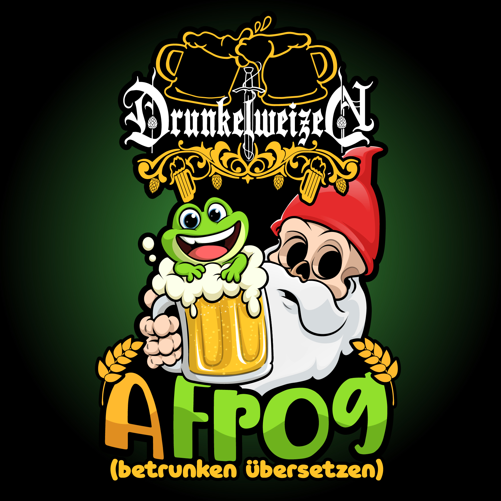 A Frog betrunken bersetzen cover.jpg
