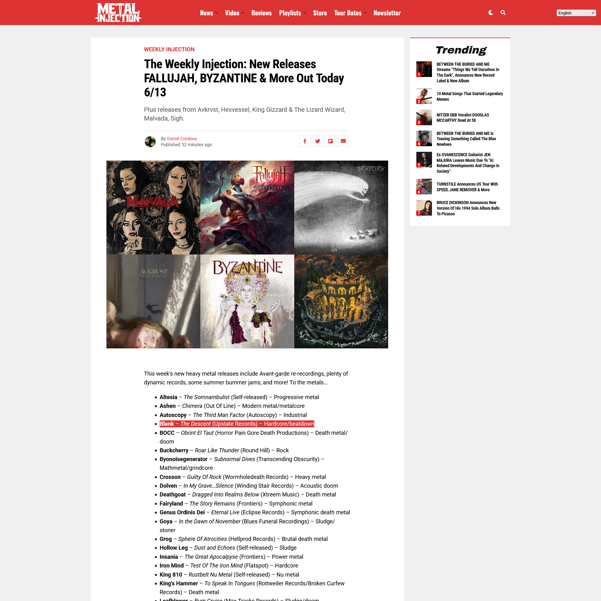 Screenshot 20250613 at 085630 The Weekly Injection New Releases FALLUJAH BYZANTINE  More Out Today 6_13  Metal Injection 1 1.png