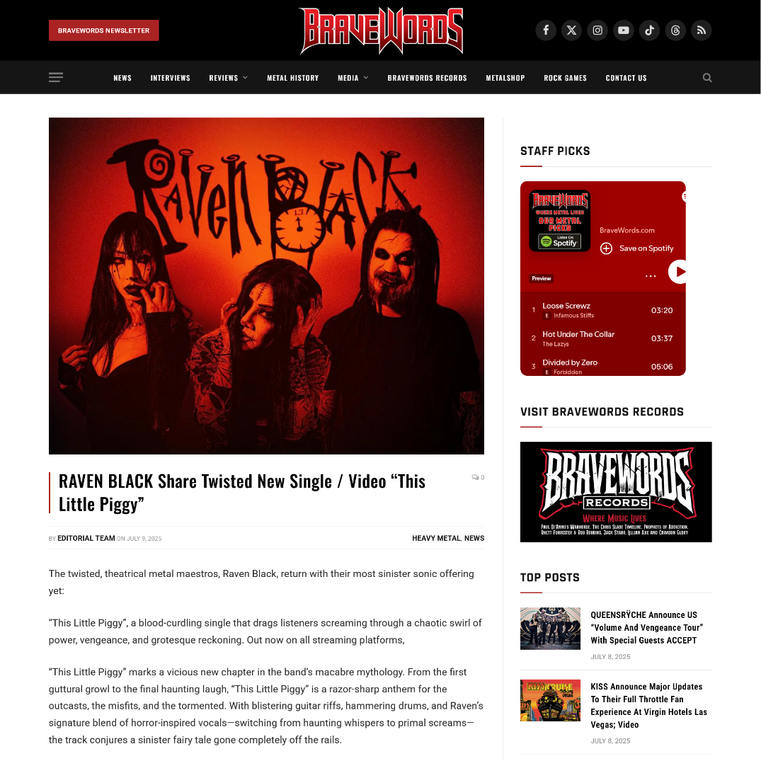 Screenshot 20250709 at 121921 RAVEN BLACK Share Twisted New Single _ Video This Little Piggy 1.png