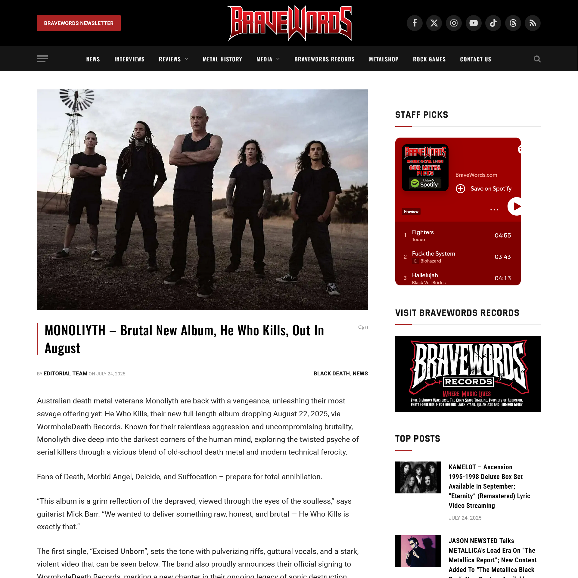 Screenshot 20250725 at 083715 MONOLIYTH  Brutal New Album He Who Kills Out In August 1.png