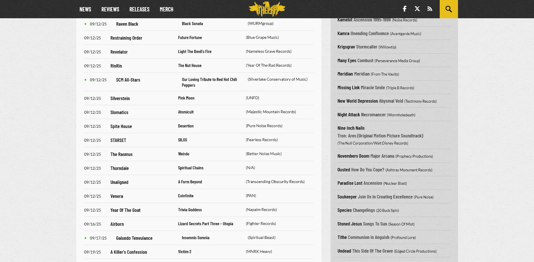 Screenshot 20250919 at 093656 Heavy Metal  Hardcore Album Etc. Release Dates.png