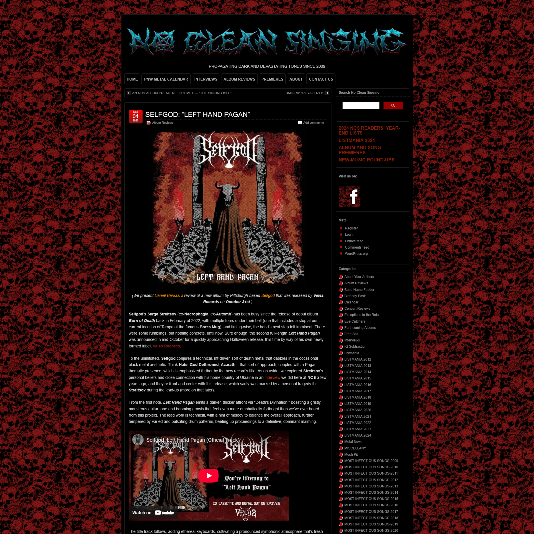 Screenshot 20251104 at 214029 SELFGOD LEFT HAND PAGAN  NO CLEAN SINGING1.png