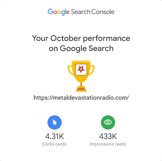 Screenshot 20251105 at 115726 Your October Search performance for https __metaldevastationradio.com_  helloiamzacharygmail.com  Gmail.png