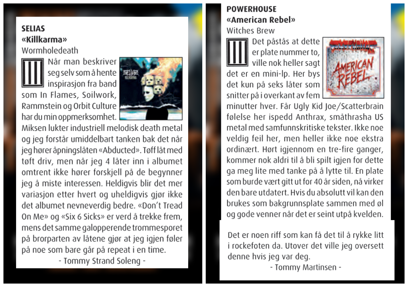 Scream 301 album reviews015.png