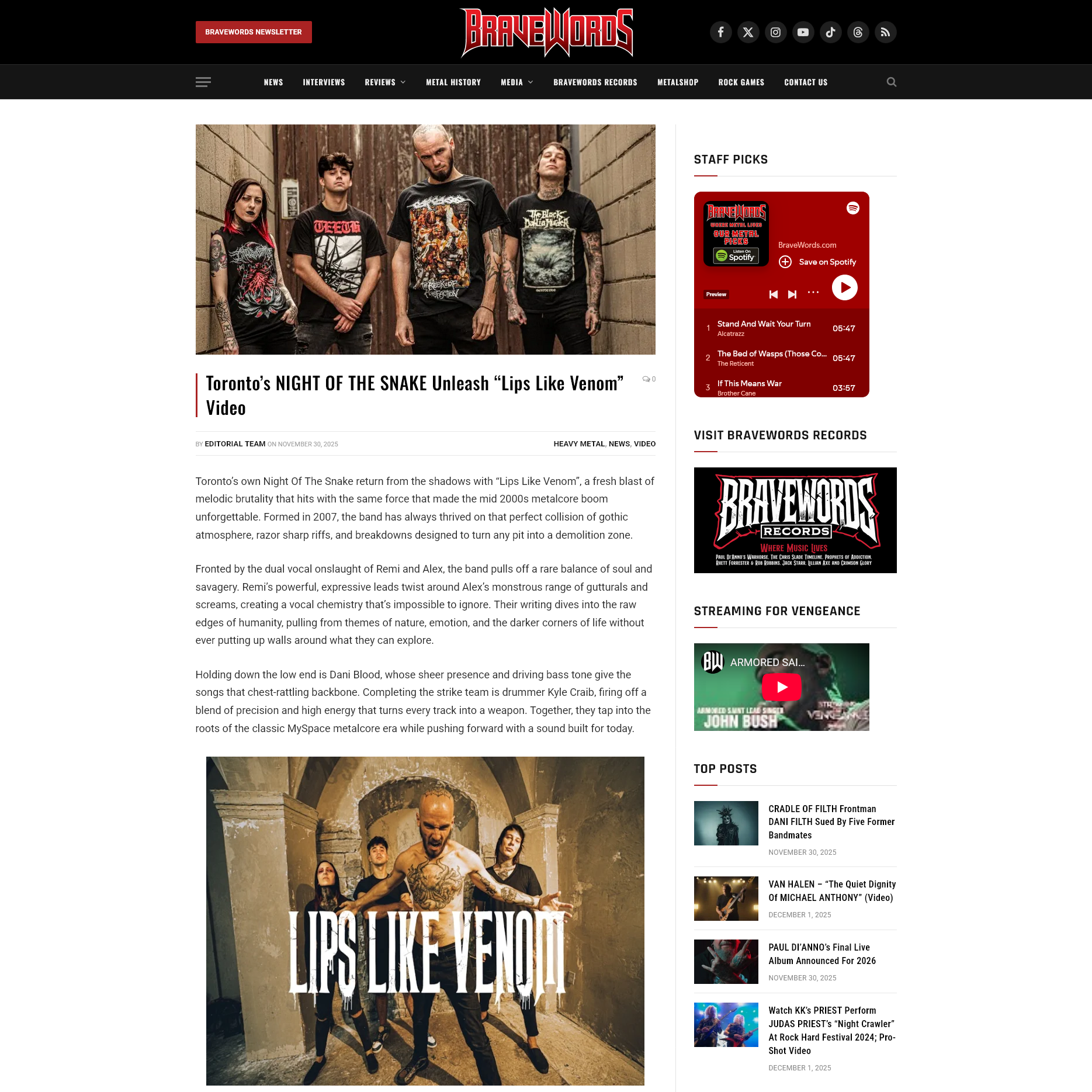 Screenshot 20251201 at 100818 Torontos NIGHT OF THE SNAKE Unleash Lips Like Venom Video1.png