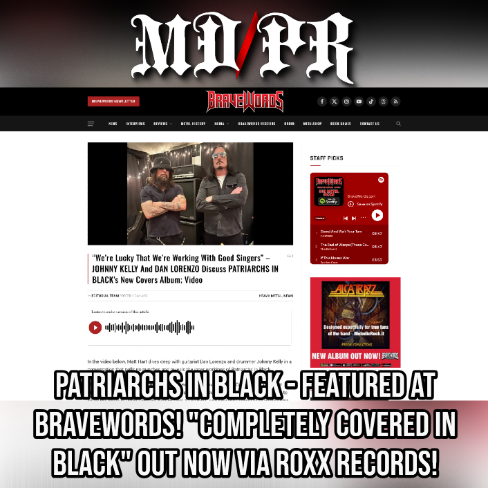 Screenshot 20260414 at 162017 Were Lucky That Were Working With Good Singers  JOHNNY KELLY And DAN LORENZO Discuss PATRIARCHS IN BLACKs New Covers Album Video2.png