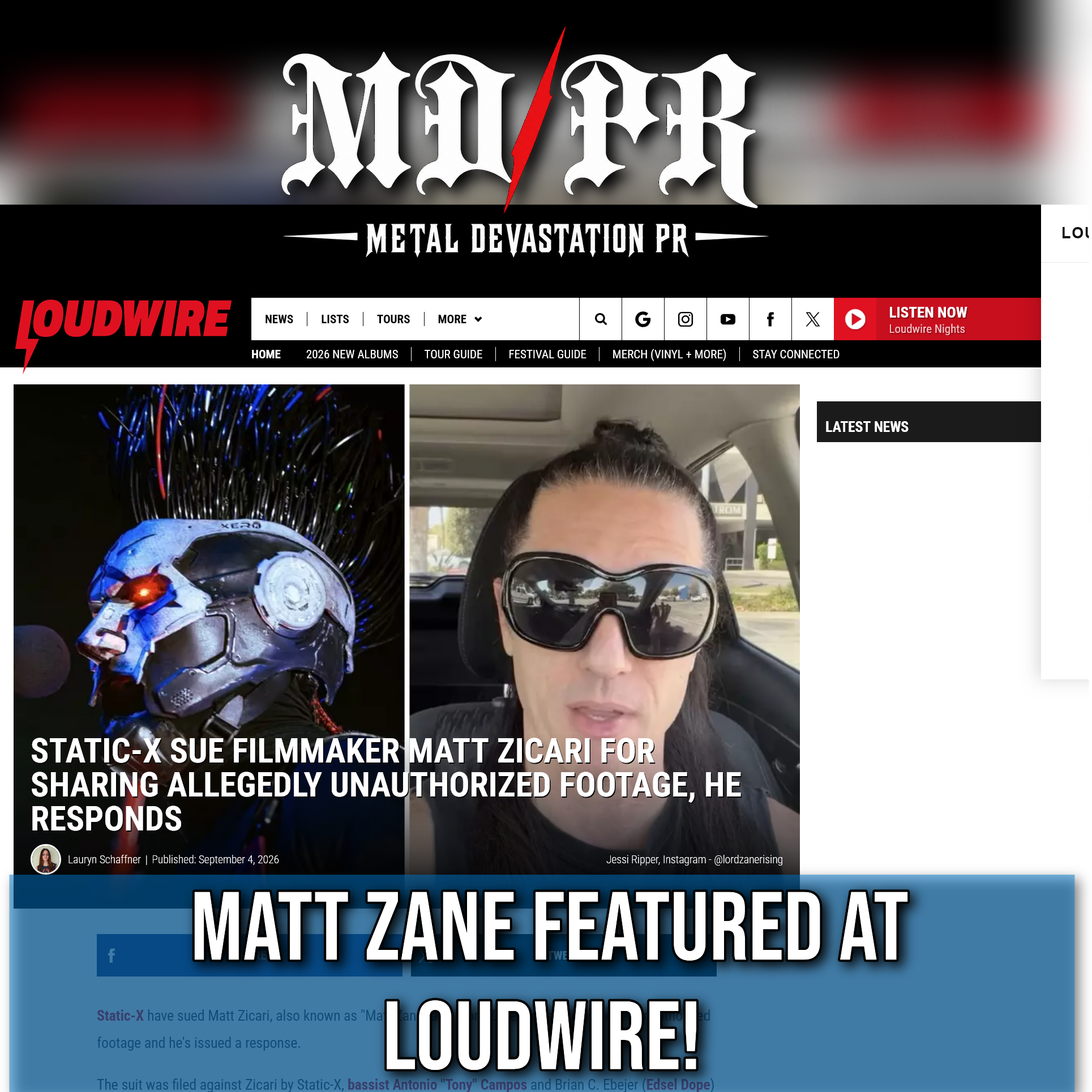 Screenshot 20260915 at 112539 StaticX Sue Matt Zane for 1M He Responds in Video1.png